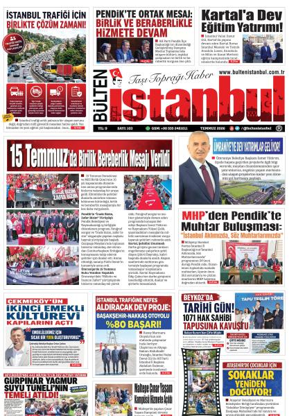 Bülten İstanbul 103. Sayı
