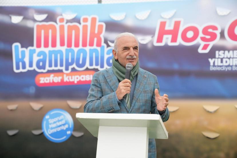 ÜMRANİYELİ MİNİK KRAMPONLAR GÖZ DOLDURDU