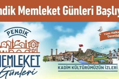 PENDİK MEMLEKET GÜNLERİ BAŞLIYOR