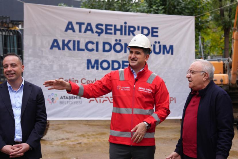 ATAŞEHİR BELEDİYESİ'NDEN “AKILCI DÖNÜŞÜM ”