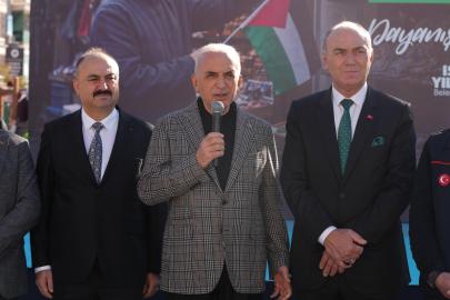 ÜMRANİYE'DE GÖNÜLLER GAZZE İÇİN BULUŞTU