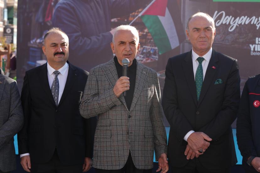 ÜMRANİYE'DE GÖNÜLLER GAZZE İÇİN BULUŞTU