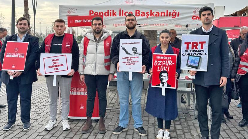 CHP PENDİK TEŞKİLATINDAN BASIN AÇIKLAMASI