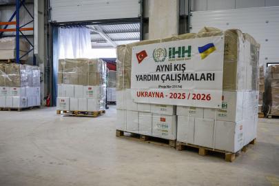 İHH’dan Ukrayna’ya 4 Tır Yardım