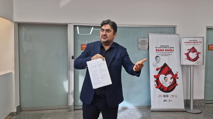 KIZILAY'DA BAĞIŞTAN HASTAYA UZANAN SÜREÇ