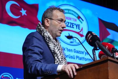 Başkan Ahmet Cin: Gazze’de 600 kişilik Çadır Kent Kuracağız