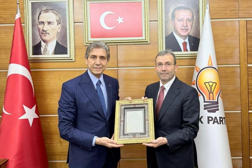 Başkan Ahmet Cin'in Anlara Diplomasisi