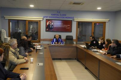 Kartal’da Kar ve Fırtına Riskine Karşı Afet Planı Devrede