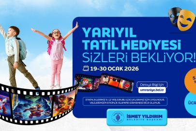 Ümraniye Belediyesi'nden Çocuklara Yarıyıl Tatili