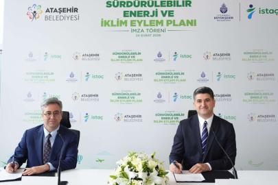 Ataşehir'de Sürdürülebilir İklim için Tarihi İmza Töreni Gerçekleşti