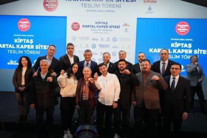 Kartal’da KİPTAŞ Kaper Sitesi’nde 590 Konut Teslim Edildi