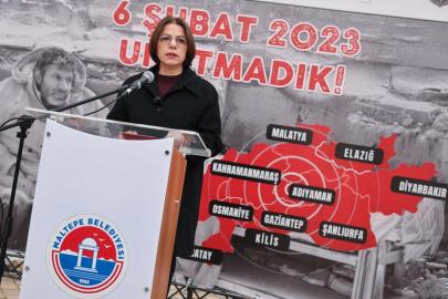 Maltepe’de Deprem Şehitleri Anıldı