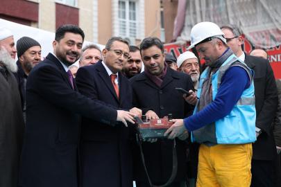 Bağcılar’da Kuba Camii’nin Temeli Atıldı