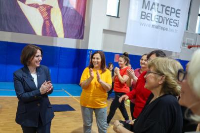 Başkan Köymen Kadınlarla Spor Buluşmasında