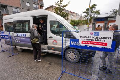 Maltepe Belediyesi’nden Bayramda Ücretsiz Mezarlık Seferleri