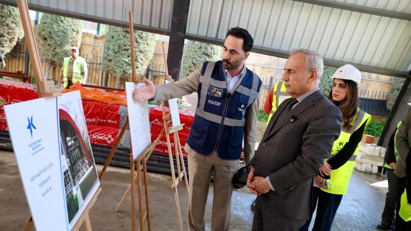 BAŞKAN ÇEBİ, YATIRIMLARI YERİNDE İNCELEDİ