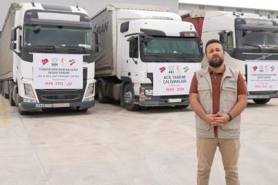 İHH’dan İran’a İnsani Yardım: 7 Tır Uğurlandı