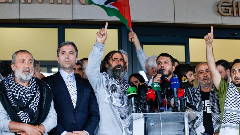 İsrail’in Saldırısına Uğrayan Sumud Aktivistleri Türkiye’ye Döndü