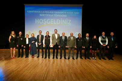 Kartal, “Tsunamiye Hazır Kent” Sertifikası Aldı