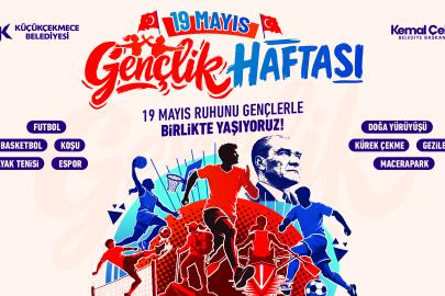 Küçükçekmece’de 19 Mayıs Gençlik Haftası Etkinlikleri Başlıyor