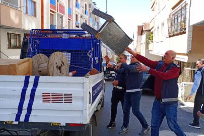 Zümrütevler ve Fındıklı’da kaldırım işgalleri kaldırıldı
