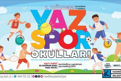 Kadıköy’de Yaz Spor Okulu Heyecanı Başlıyor: Kayıtlar 22 Haziran’da Açılıyor