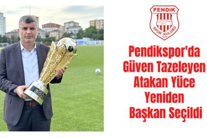 Pendikspor'da Güven Tazeleyen Atakan Yüce Yeniden Başkan Seçildi
