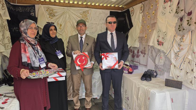 Pendik’te Emek ve Sanat Aynı Sergide Buluştu