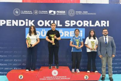 Pendik’te Sporun Zirvesi: 264 Kupa Sahiplerini Buldu