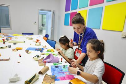 Küçükçekmece'de Yaz Sanat Atölyeleri Başladı