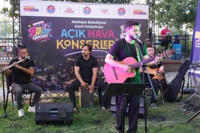 Maltepe'de Açık Hava Konserleri Sürüyor