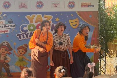 Maltepe'de Çocuklar Tiyatroyla Buluştu