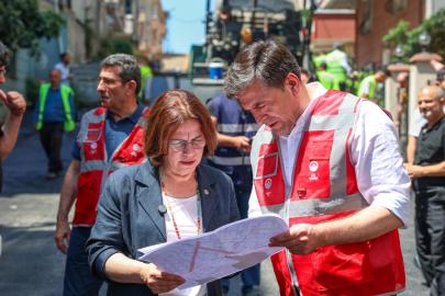 Maltepe'de Saha Çalışmaları İncelendi