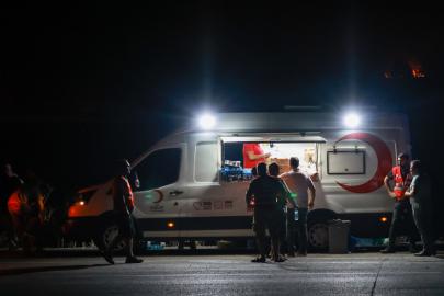 Türkiye Genelindeki Orman Yangınlarında Kızılay'dan Beslenme Desteği