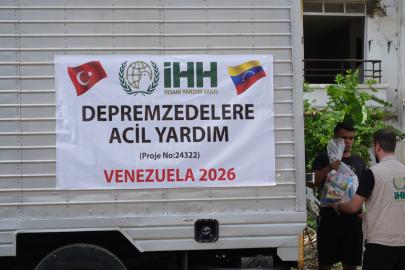 Venezuela’da Depremzedelere İhh Desteği