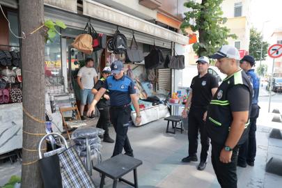Küçükçekmece’de Yaya Yollarına Sıkı Denetim
