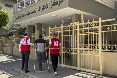 Türk Kızılay Gazze’de Protez Desteği Başlattı