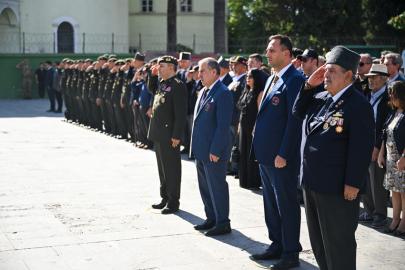 Bornova’da Gaziler Günü Töreni