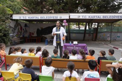 Kartal’da Kreşli Çocuklara Bilim Şenliği