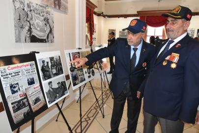 Kore Gazileri ve Şehitlerini Anma Sergisi Açıldı