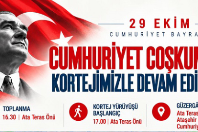 Ataşehir’de Cumhuriyet Coşkusu Kortejle Yaşanacak
