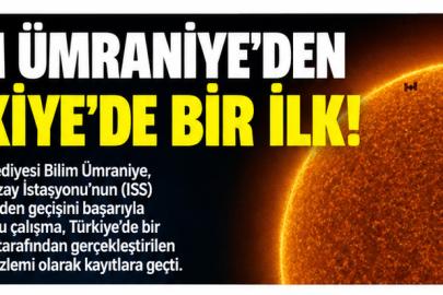 Bilim Ümraniye’den Türkiye’de Bir İlk!