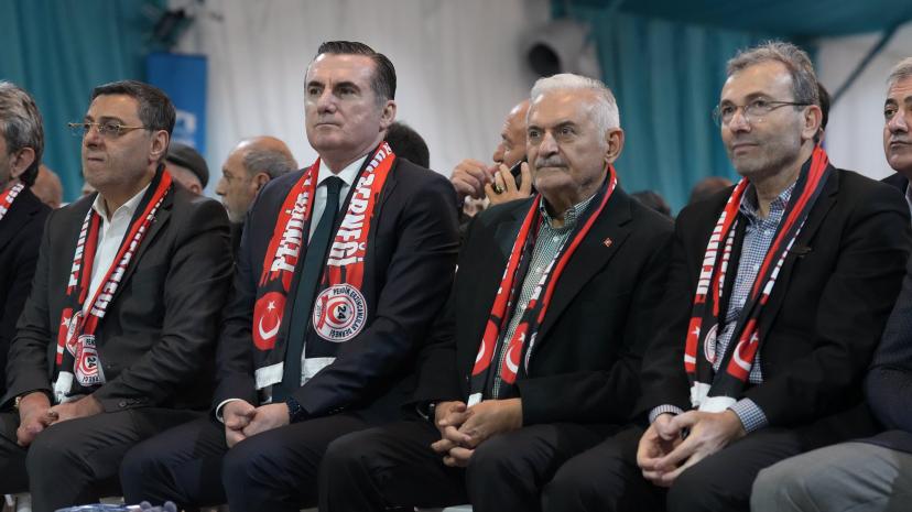 Erzincanlılar Pendik’te Binali Yıldırım’la Buluştu