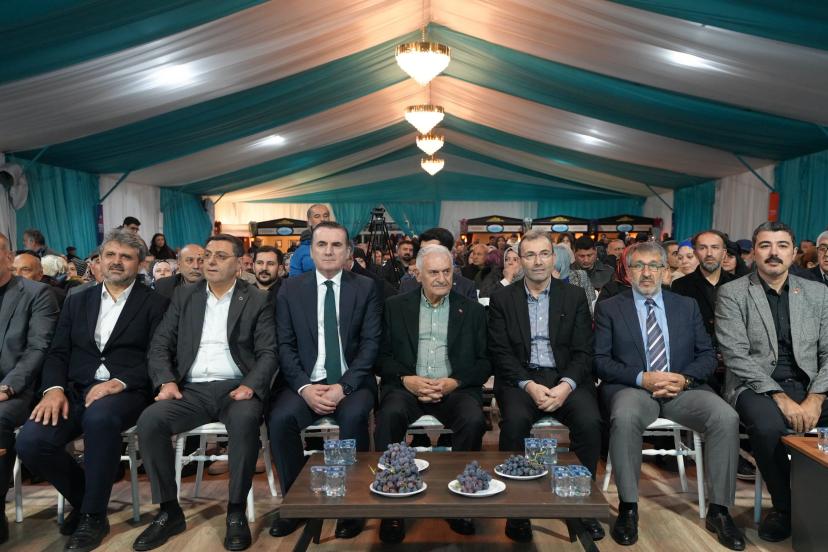 Erzincanlılar Pendik’te Binali Yıldırım’la Buluştu