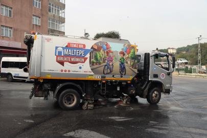 Maltepe’de Büyükbakkalköy’e Kapsamlı Temizlik