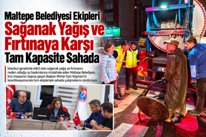 Maltepe'de Kriz Masası 24 Saat Hizmette