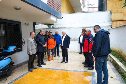 Ümraniye’de Yağış Sonrası Saha İncelemesi